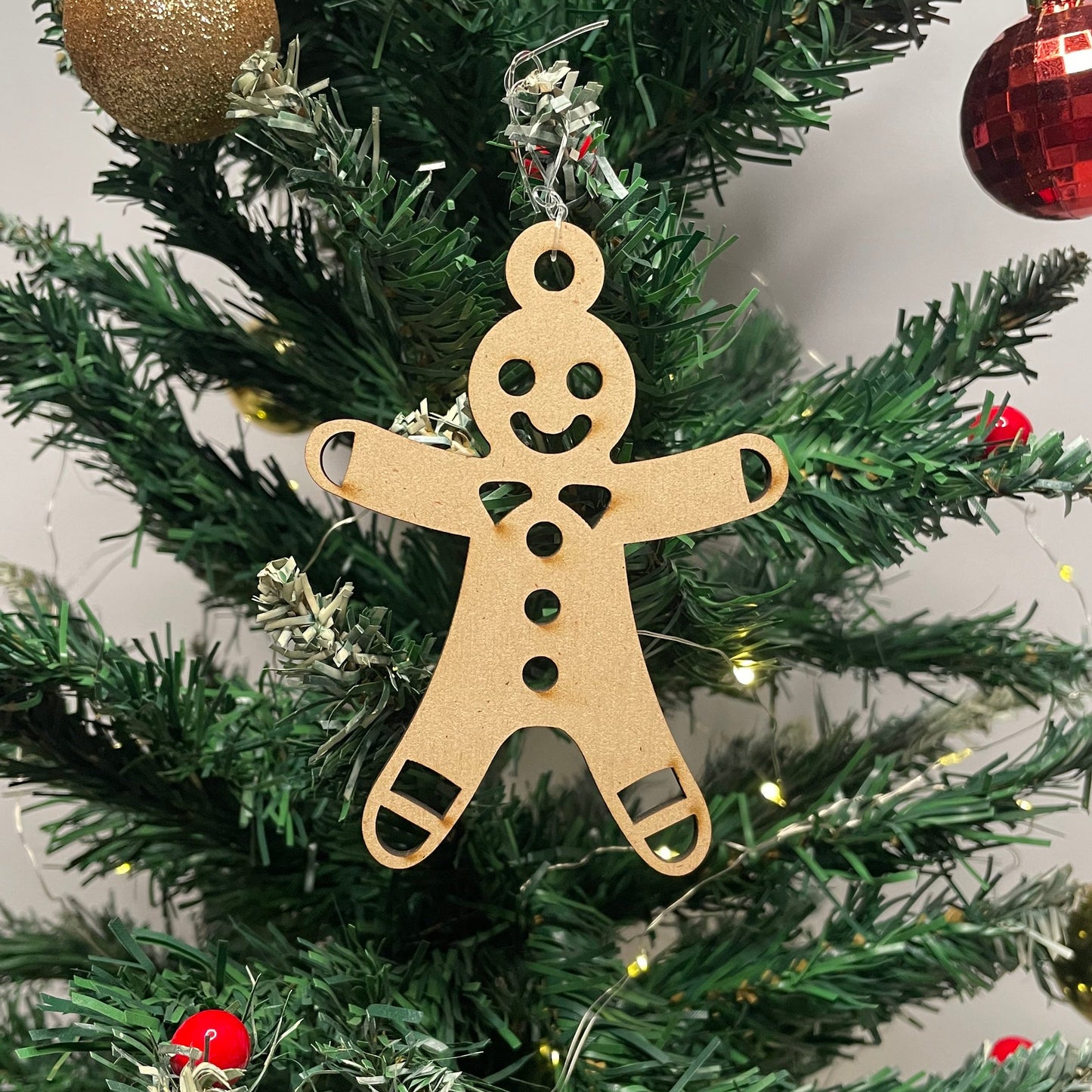 DIY Christmas Ornament - Gingerbread Man