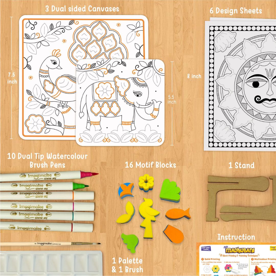 Imagimake DIY Madhubani Kit