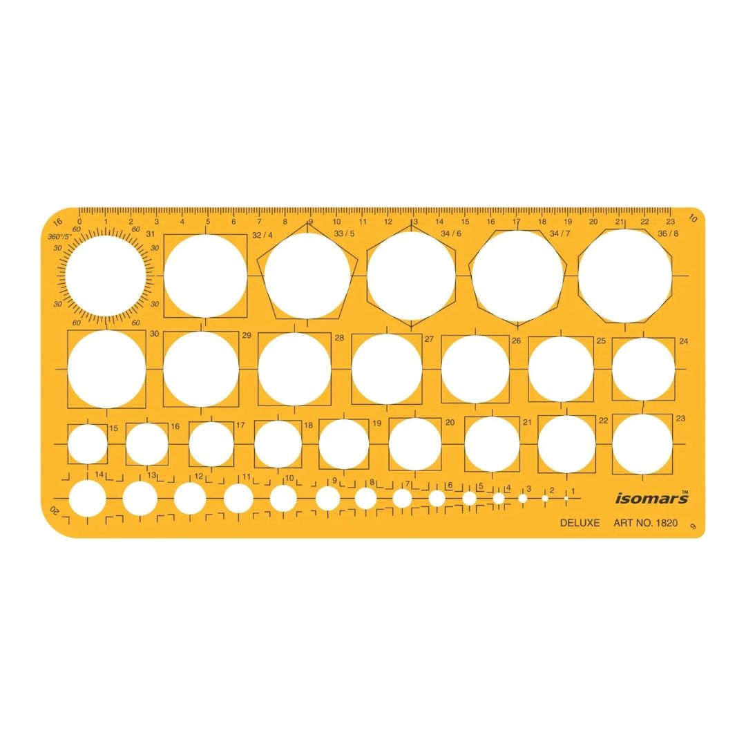 Isomars Deluxe Circle Template