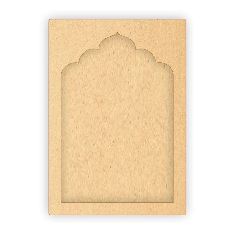 MDF Plain Jharokha Plaque