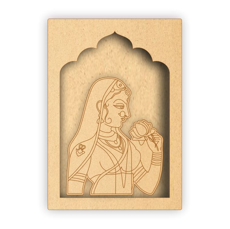 MDF Jharokha Box - Maharani