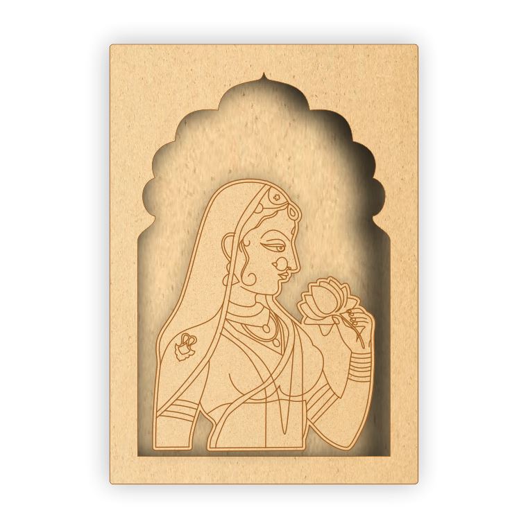 MDF Jharokha Box - Maharani