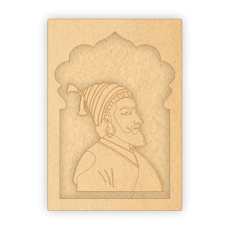 MDF Jharokha Plaque - Maharaj