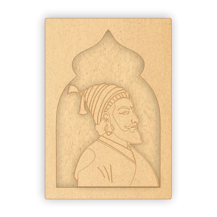 MDF Jharokha Plaque - Maharaj