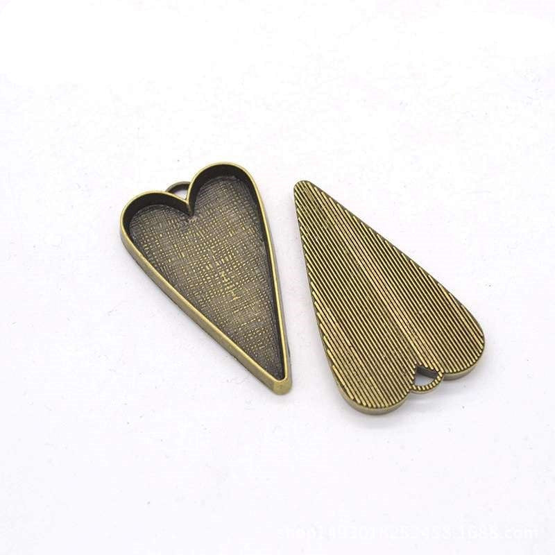 Heart Pendants 53x30mm