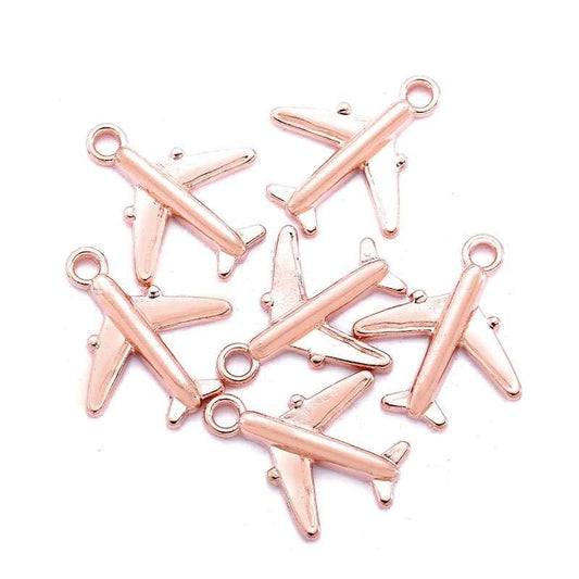 Airplane Pendants 19x17mm