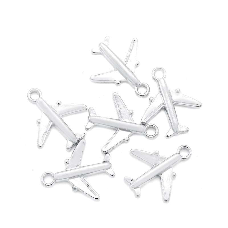 Airplane Pendants 19x17mm