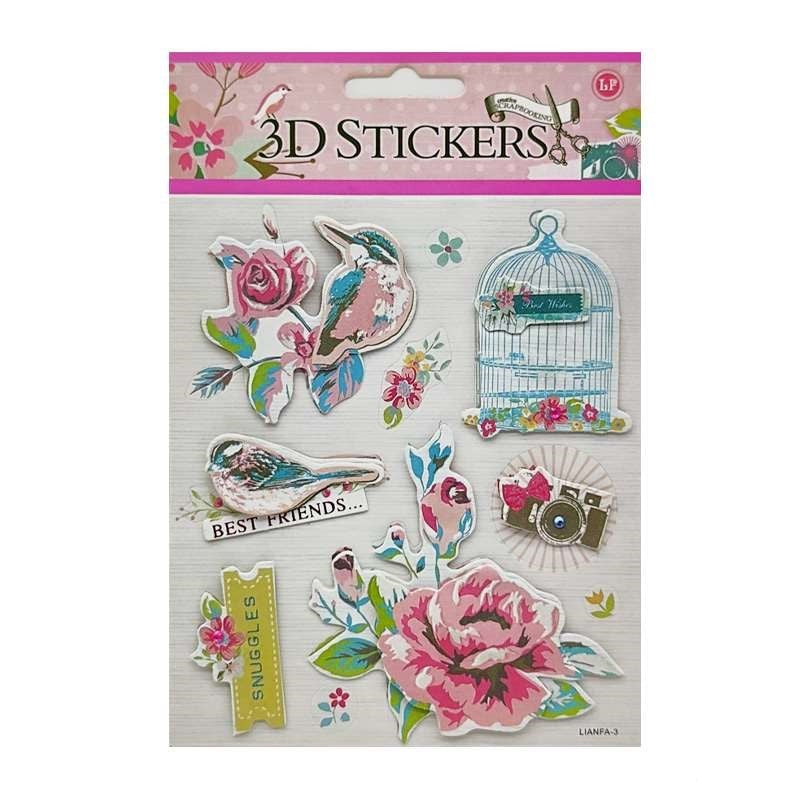 3D Scrapbooking Sticker