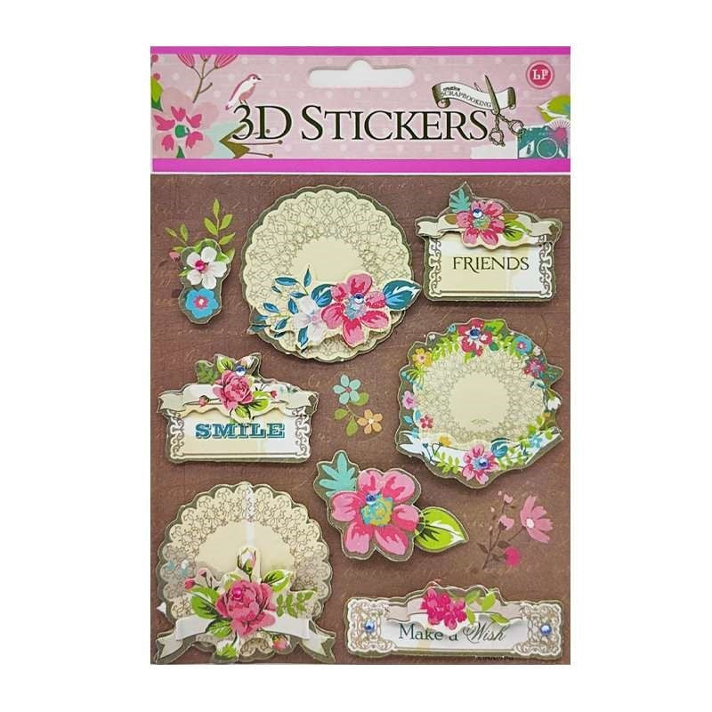 3D Scrapbooking Sticker
