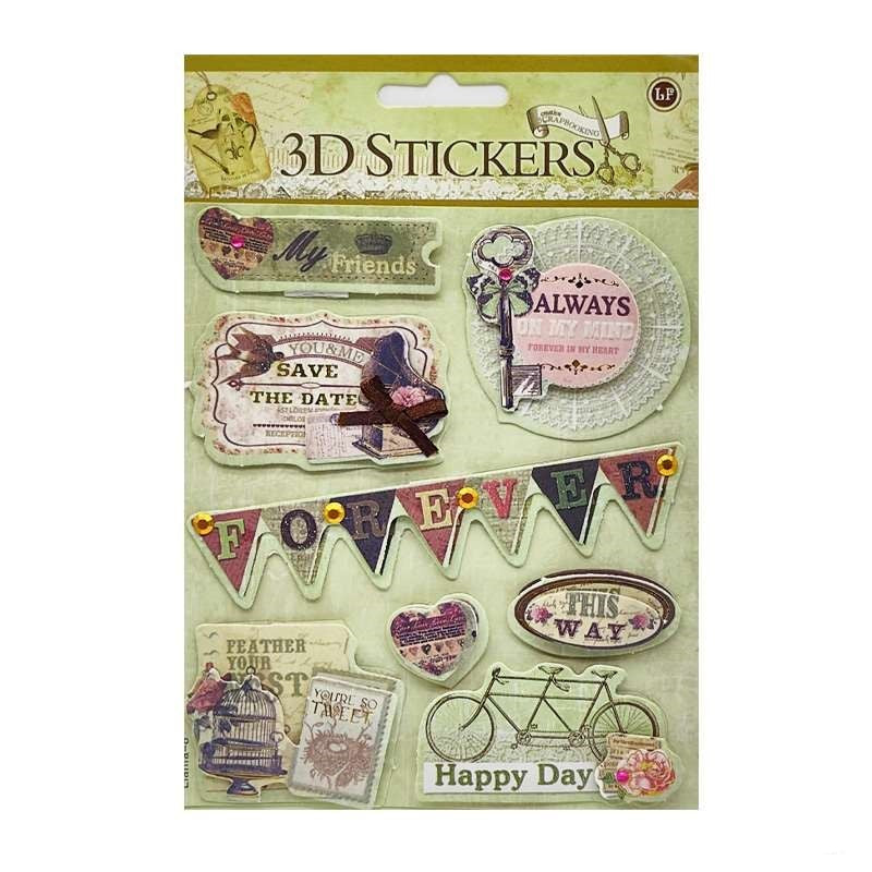 3D Scrapbooking Sticker