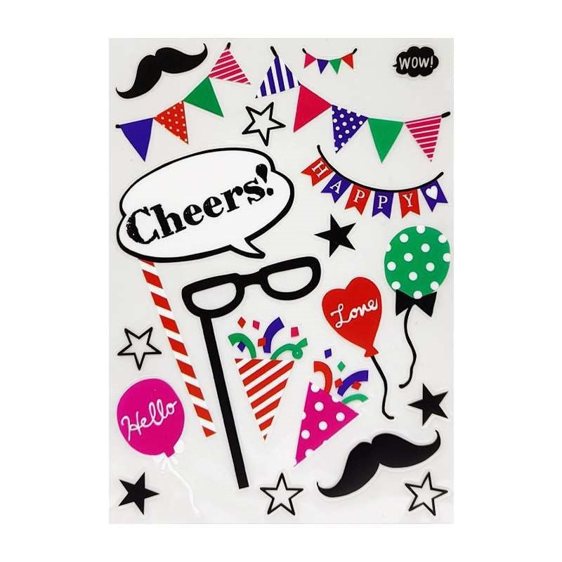 Scrapbooking Party Sticker