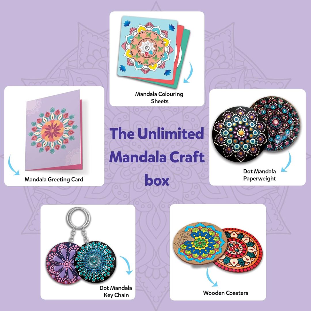 Little Berry Ultimate Mandala Art Kit