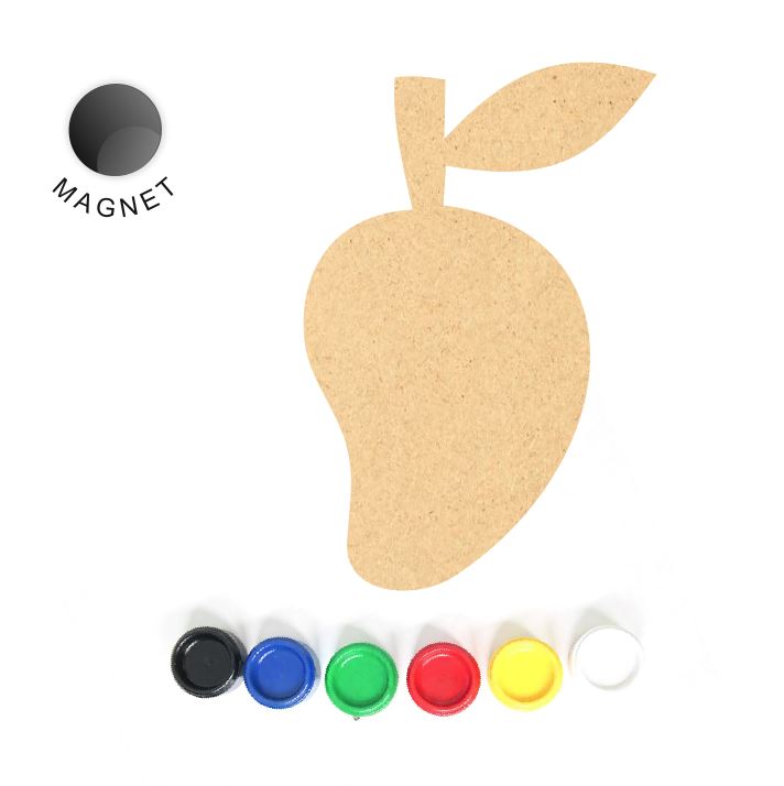 DIY MDF Fridge Magnet - Mango