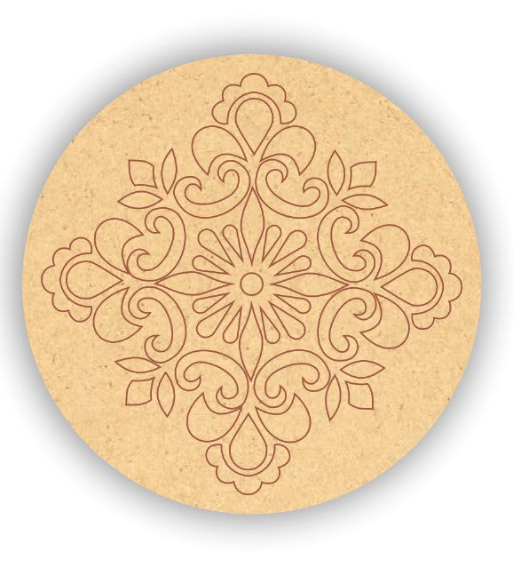 Pre Marked MDF Bases