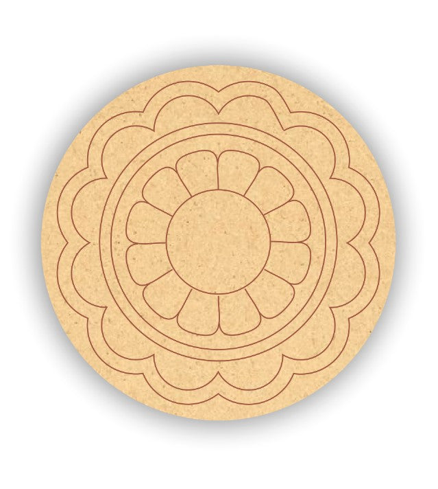 Pre Marked MDF Bases