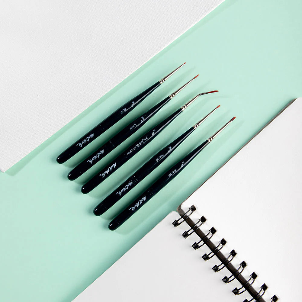 Mont Marte Mini Detail Brush Set 5 Pc