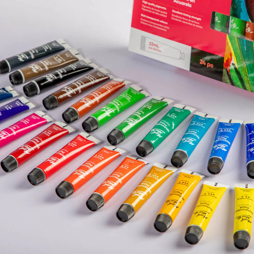 Mont Marte Watercolour Paints Signature 24pc x 12ml