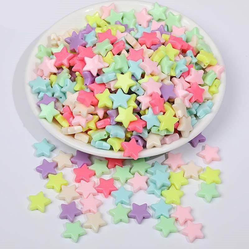 Craft Beads Stars 500g