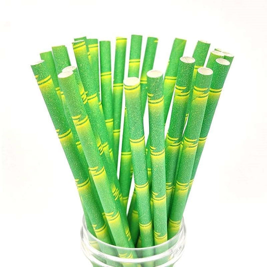 Paper Straw Plain Bamboo