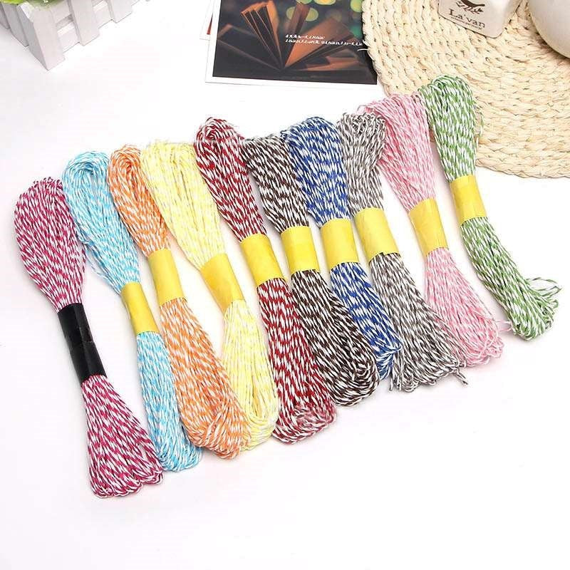 Paper Thread 2 Tone, 12 Colours Set