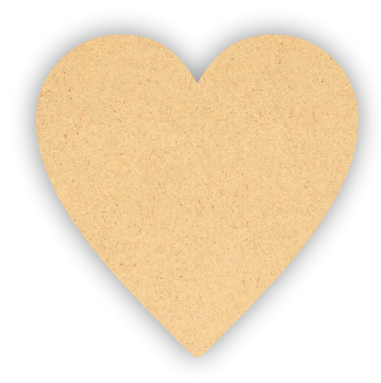 Heart MDF Base