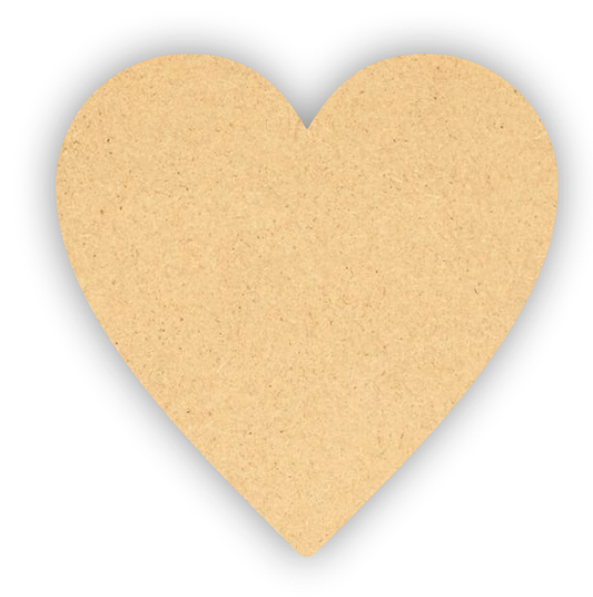 Heart MDF Base