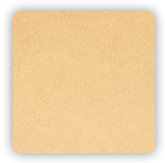 Square MDF Base