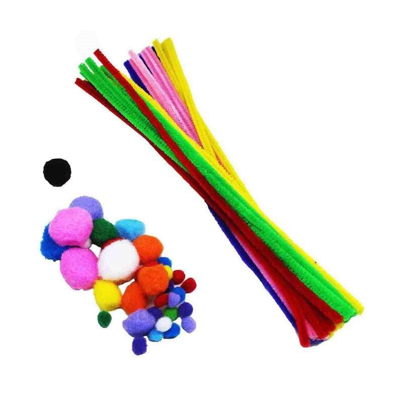 Plain Pipe Cleaner with Pompom