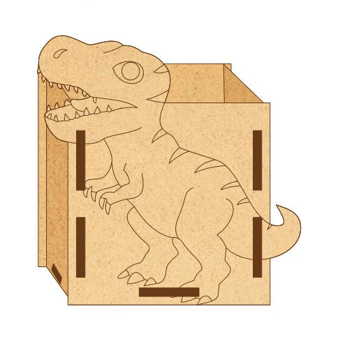 MDF Pen Stand Dinosaur