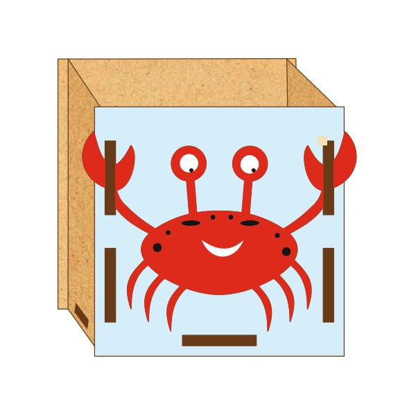 MDF Pen Stand Crab