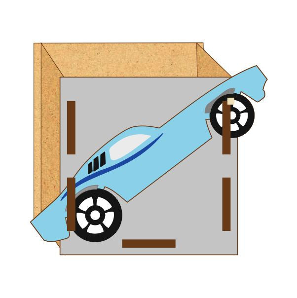 MDF Pen Stand Car