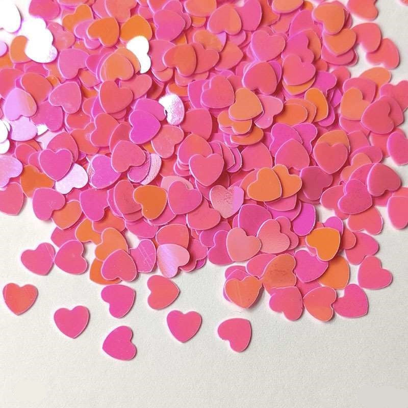 Heart Sequins 5mm, 10g