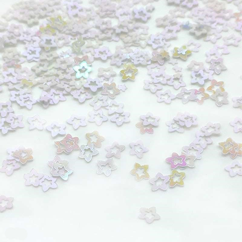 Star Flower Sequins 7mm, 10g