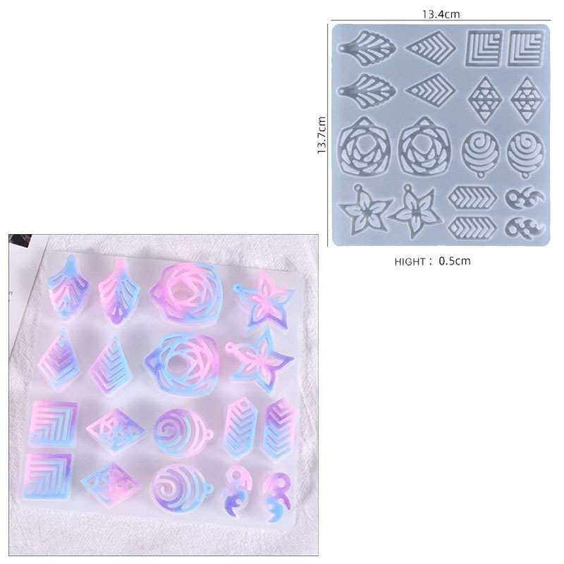 Pendants & Earrings Silicon Mould