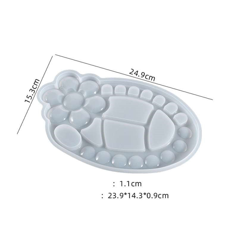 Painting Palette Silicon Mould