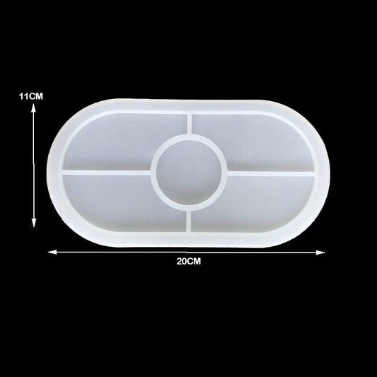Oval Tray Silicon Mould