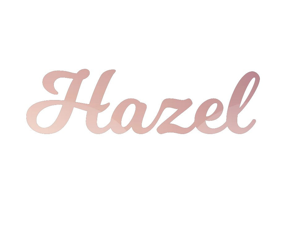 Acrylic Name Cutout