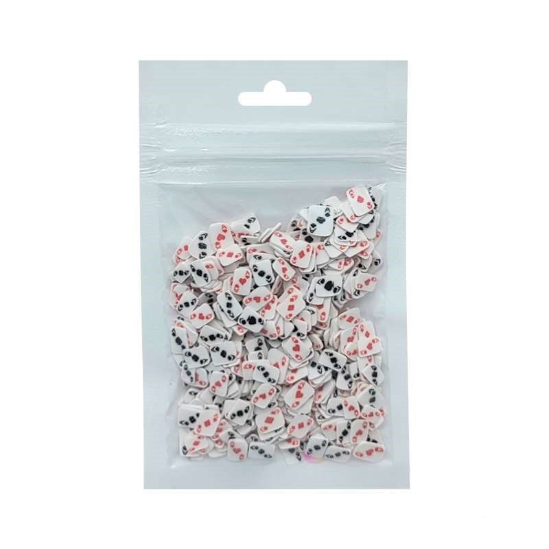 Playing Cards Shakers DIY Beads, 10g