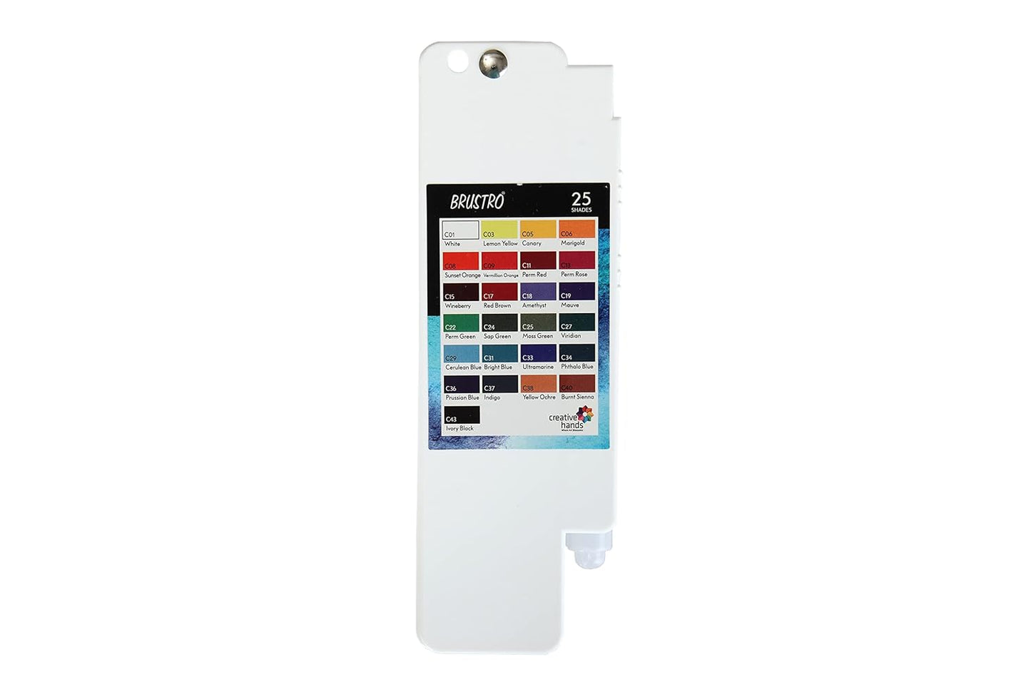 BRUSTRO Artist's Watercolour Travel Pan Set