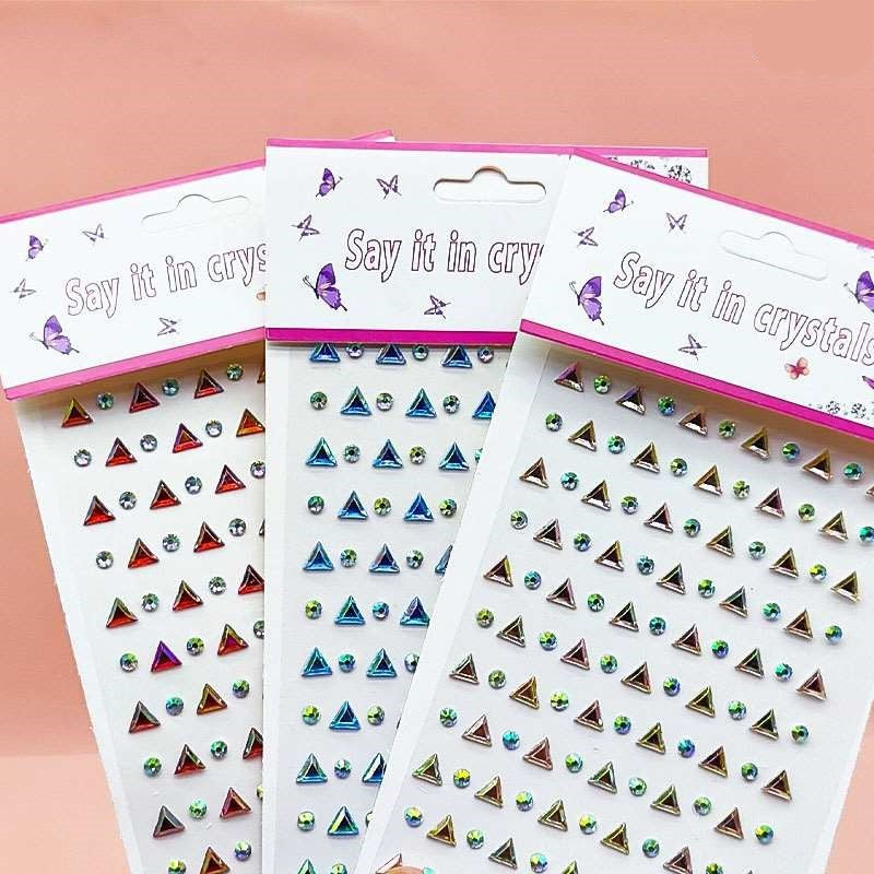 Triangle Stone Stickers