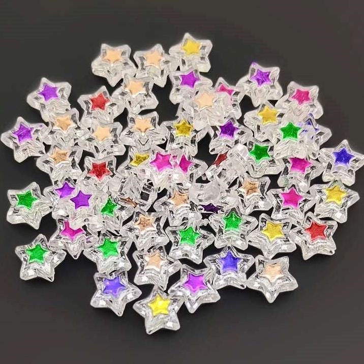 Craft Beads Stars 500g