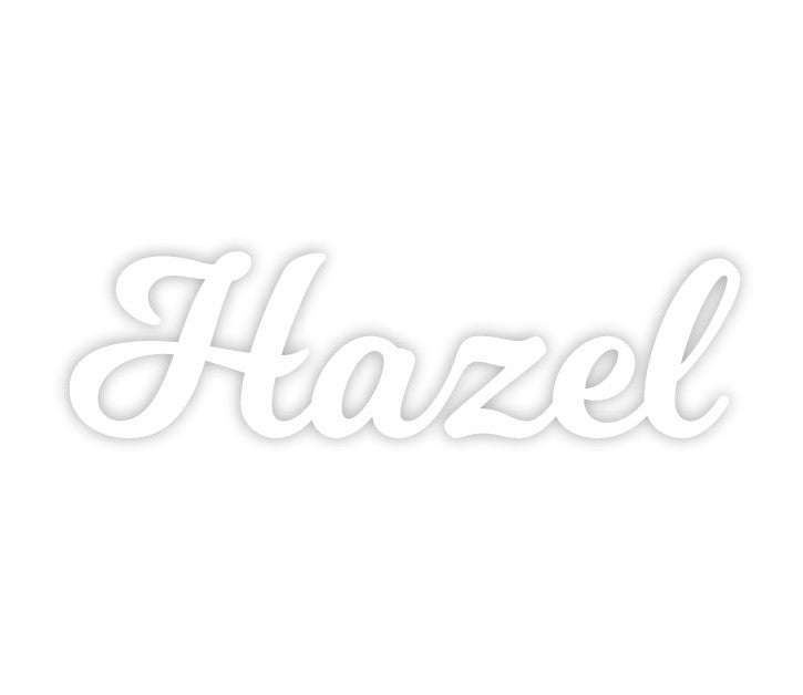 Acrylic Name Cutout