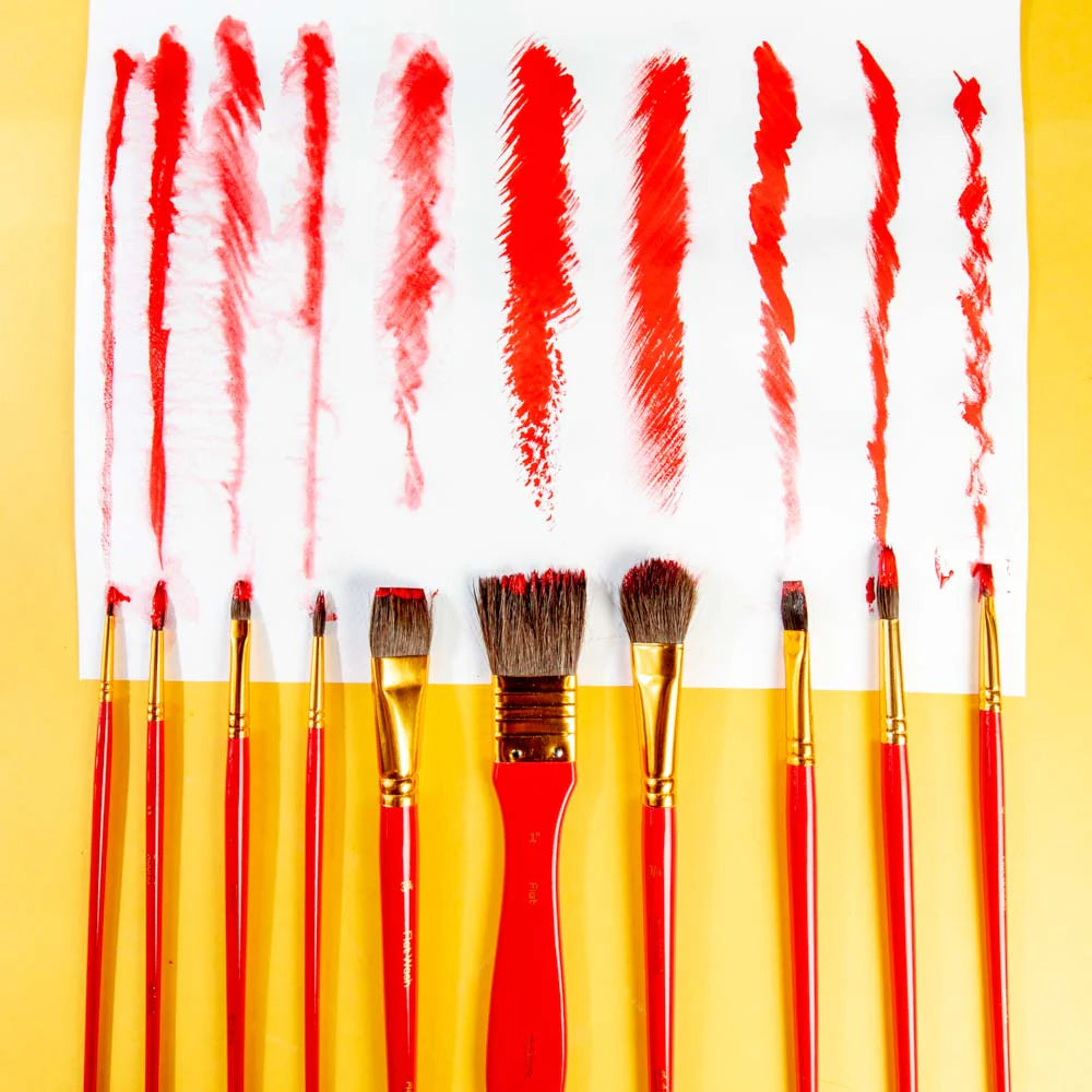 Mont Marte Brush Set in Wallet 11Pc - Watercolour