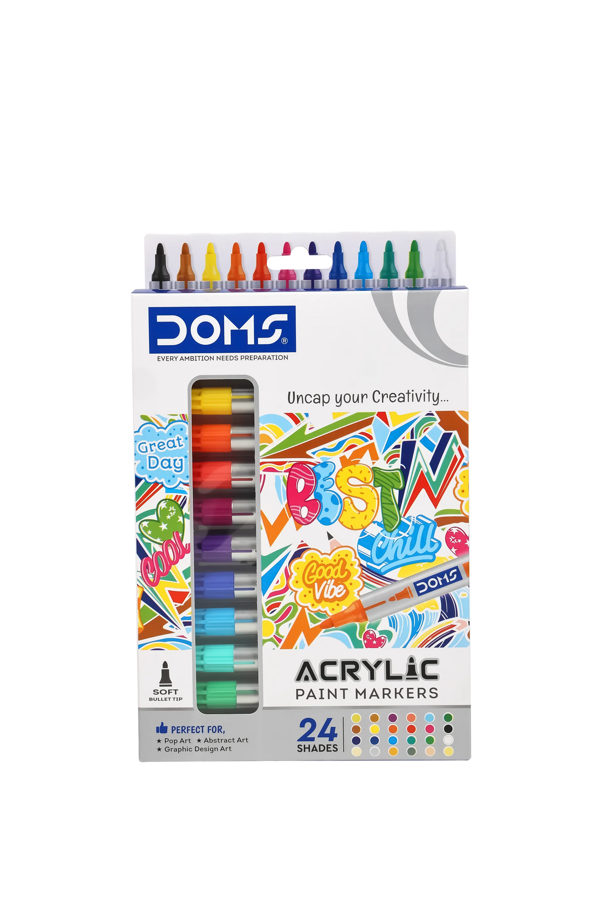 DOMS Acrylic Markers