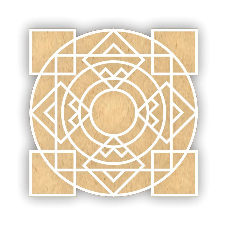 Rangoli Mat - Geometric