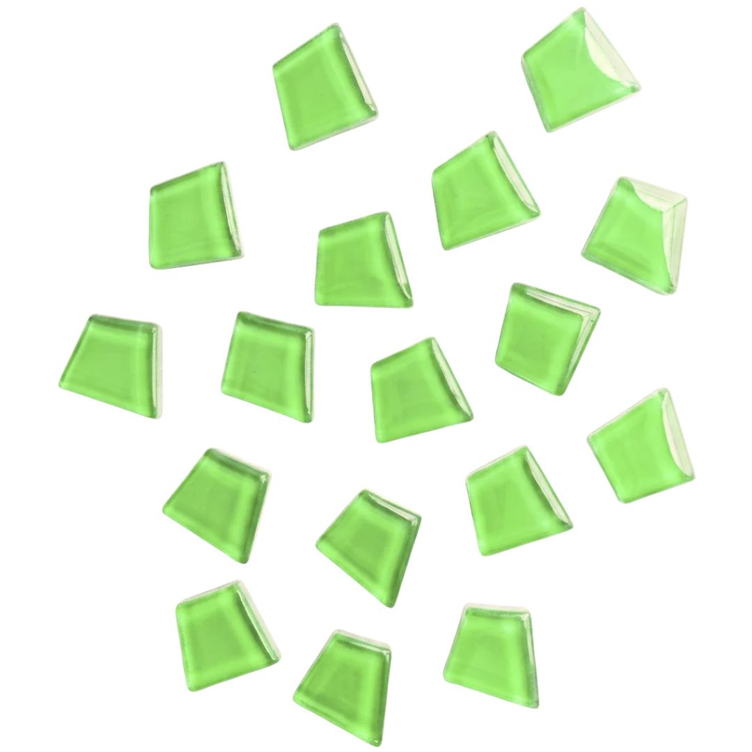 Irregular glossy trapezoid Mosaic Tiles, 100g