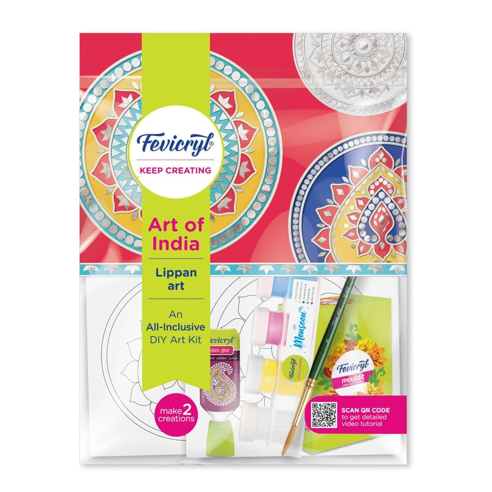 Fevicryl Art of India Lippan Art kit