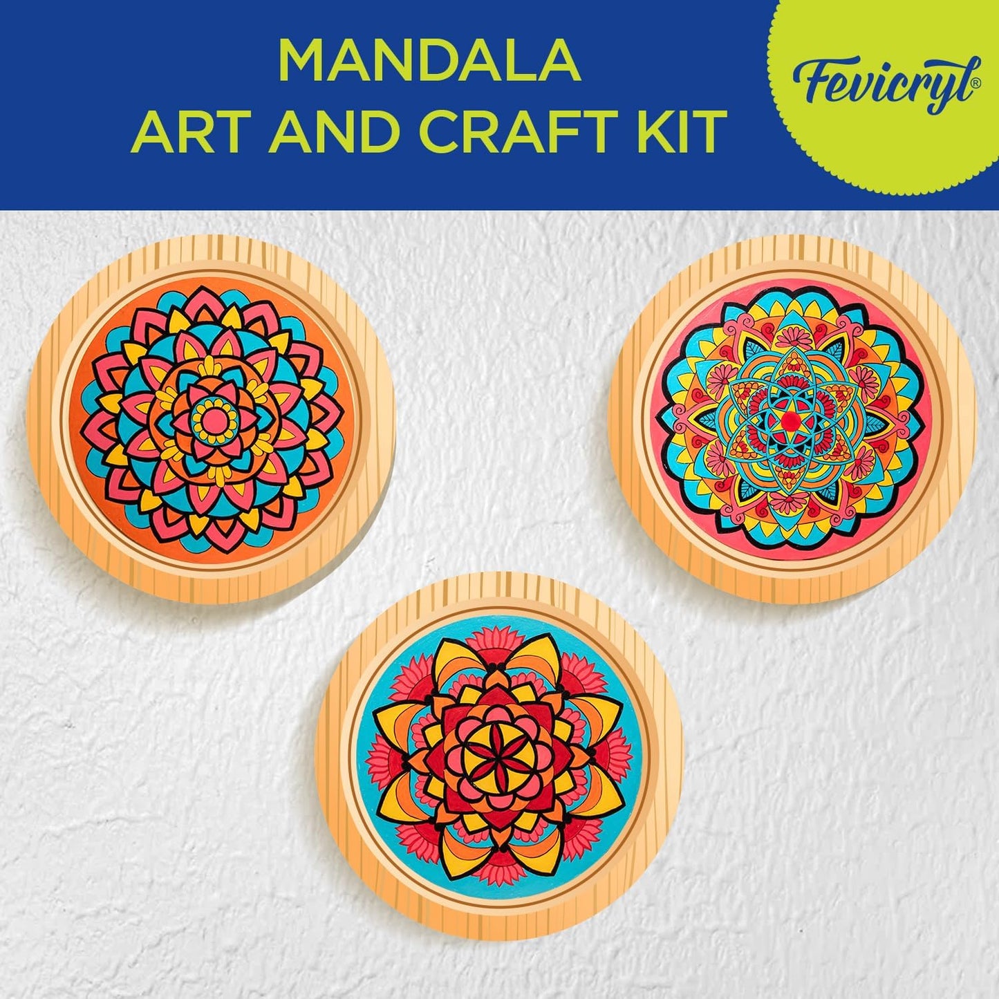Fevicryl DIY Art of India Mandala Art kit