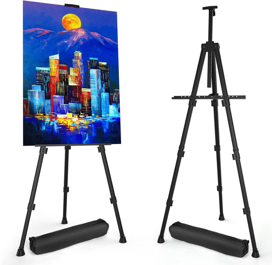 Metal Easel Stand For Artist & Student Painting In Display, 5 Feet