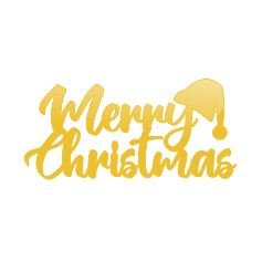Merry Christmas Acrylic Cutout - 2